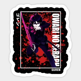 Guren Ichinose - Owari no Seraph Sticker